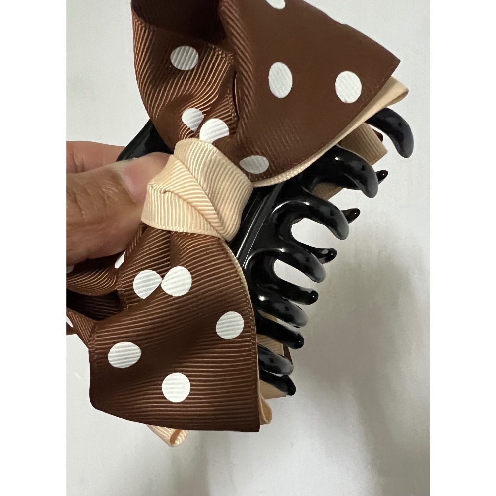 點點蝴蝶大抓夾造型盤髮-細節圖3