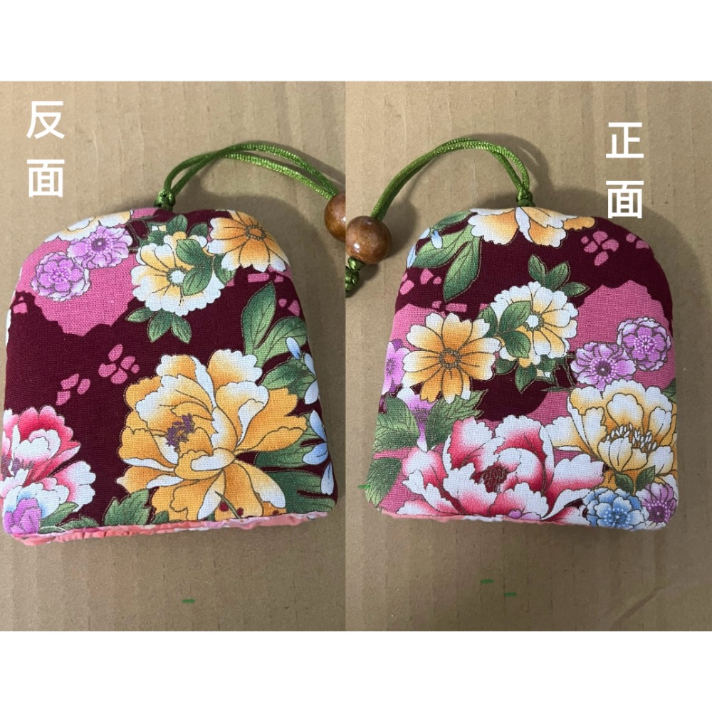 客家花布鑰匙包-細節圖2