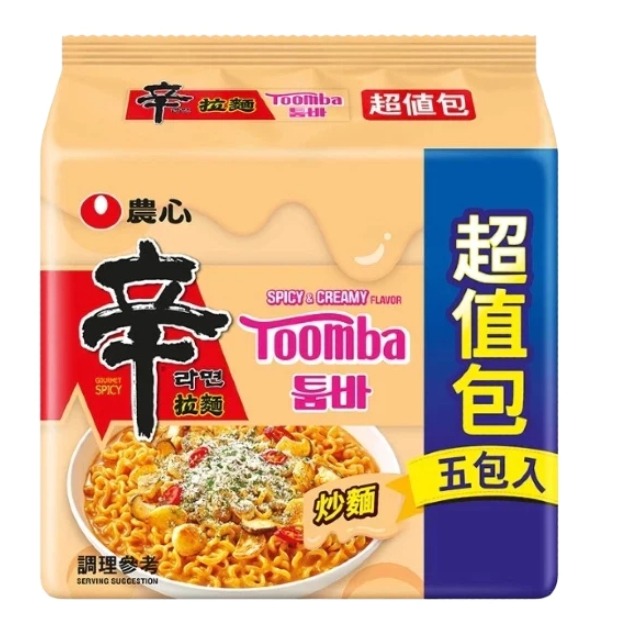 農心泡麵 心白菜辣、白醬風味、起司口味(炒麵)-規格圖3