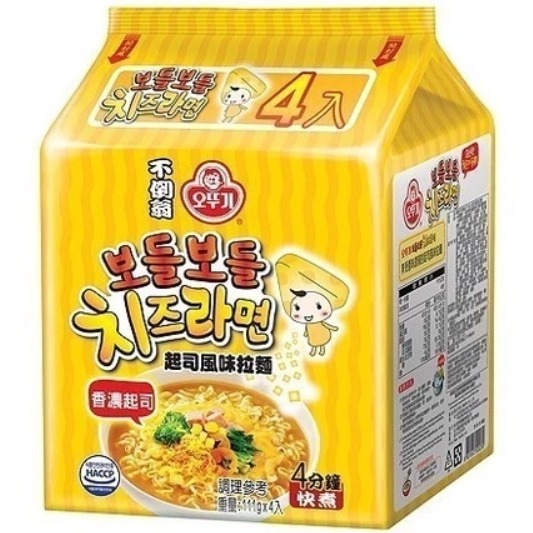 不倒翁 海鮮烏龍麵 120g*5入/袋 烏龍麵 不倒翁海鮮烏龍麵 韓國泡麵 泡麵-細節圖2