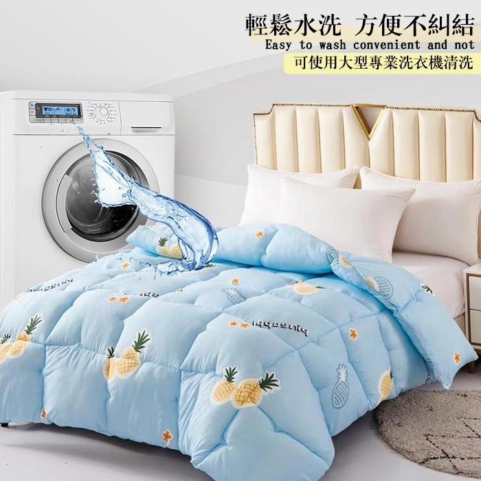 現貨 快速出貨 ｜ 羽絲絨被 水洗被 雙人被  可水洗羽絲絨被 羽絲絨發熱被 被胎 厚被 被 棉被 被子 冬被-細節圖3