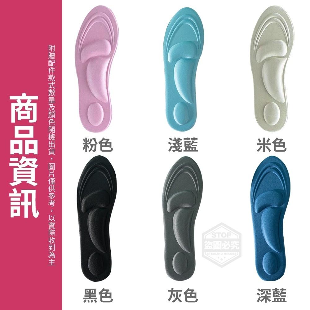新品 預購 ｜ 4D 按摩鞋墊 鞋墊 運動鞋墊 減震鞋墊 可裁剪鞋墊 可剪裁鞋墊 減壓鞋墊 防滑鞋墊 足弓墊 按摩鞋墊-細節圖4