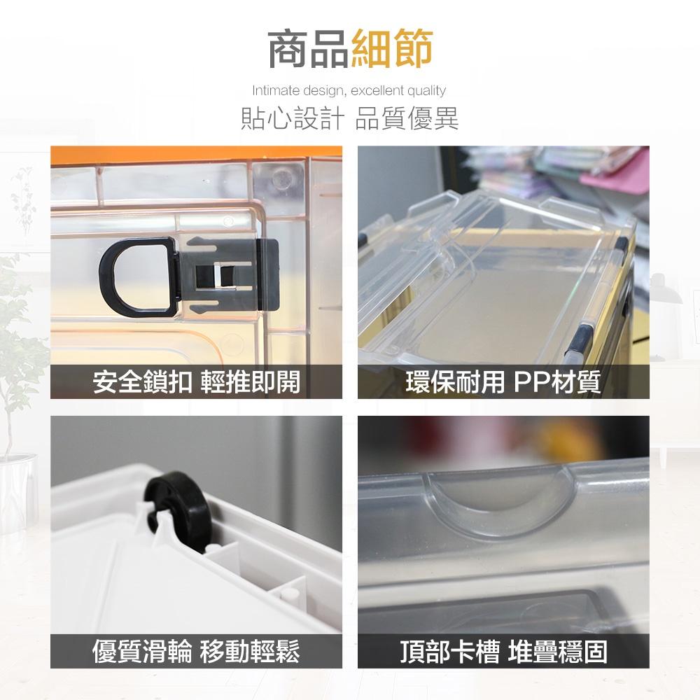 現貨 快速出貨｜ 三開式多功能摺疊收納盒 三開式摺疊收納盒 摺疊收納盒 收納盒 收納箱-細節圖5