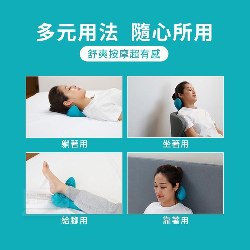 現貨 快速出貨 ｜ 頸椎按摩枕 肩頸按摩器 按摩器 肩頸按摩 頸椎牽引器 頸椎枕 肩頸按摩 頸枕 牽引器 穴位-細節圖4