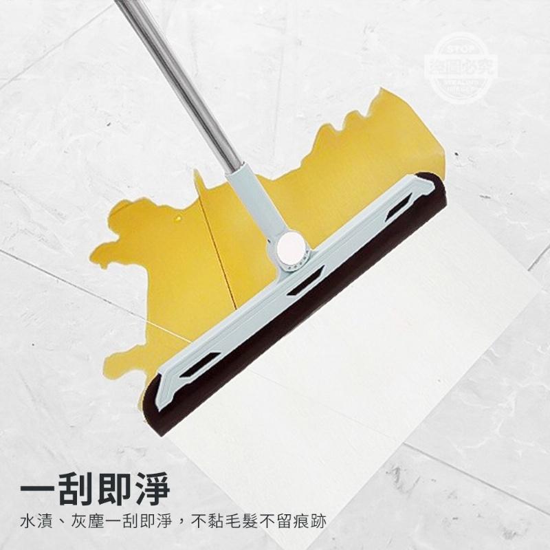 不卡塵掃把三件組 站立式掃把組 立式掃把 掃除用具 掃把組 掃把畚箕組 掃帚 掃把 清潔組 畚箕 掃地-細節圖8