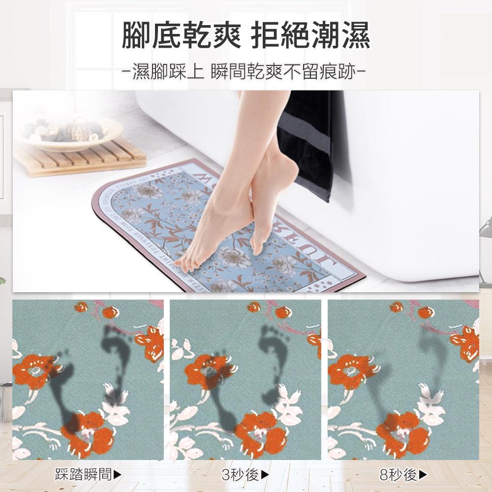現貨 ｜ 花園珪藻土地墊  吸水地墊 珪藻土地墊 矽藻土地墊 藻土地墊 地墊 防滑地墊 浴室防滑墊 瞬吸墊吸水速乾墊-細節圖4
