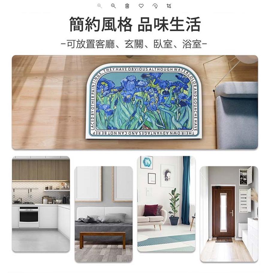 現貨 ｜花園第二代珪藻土地墊 款式任選  吸水地墊 珪藻土地墊  藻土地墊 地墊 防滑地墊 浴室防滑墊 瞬吸墊吸水速乾墊-細節圖5