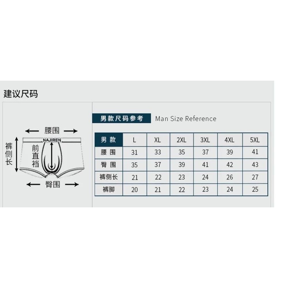 『送內著 隔日到貨』南極人 石墨烯 抗菌 透氣 冰絲 男內褲 平口褲 四角褲-細節圖9