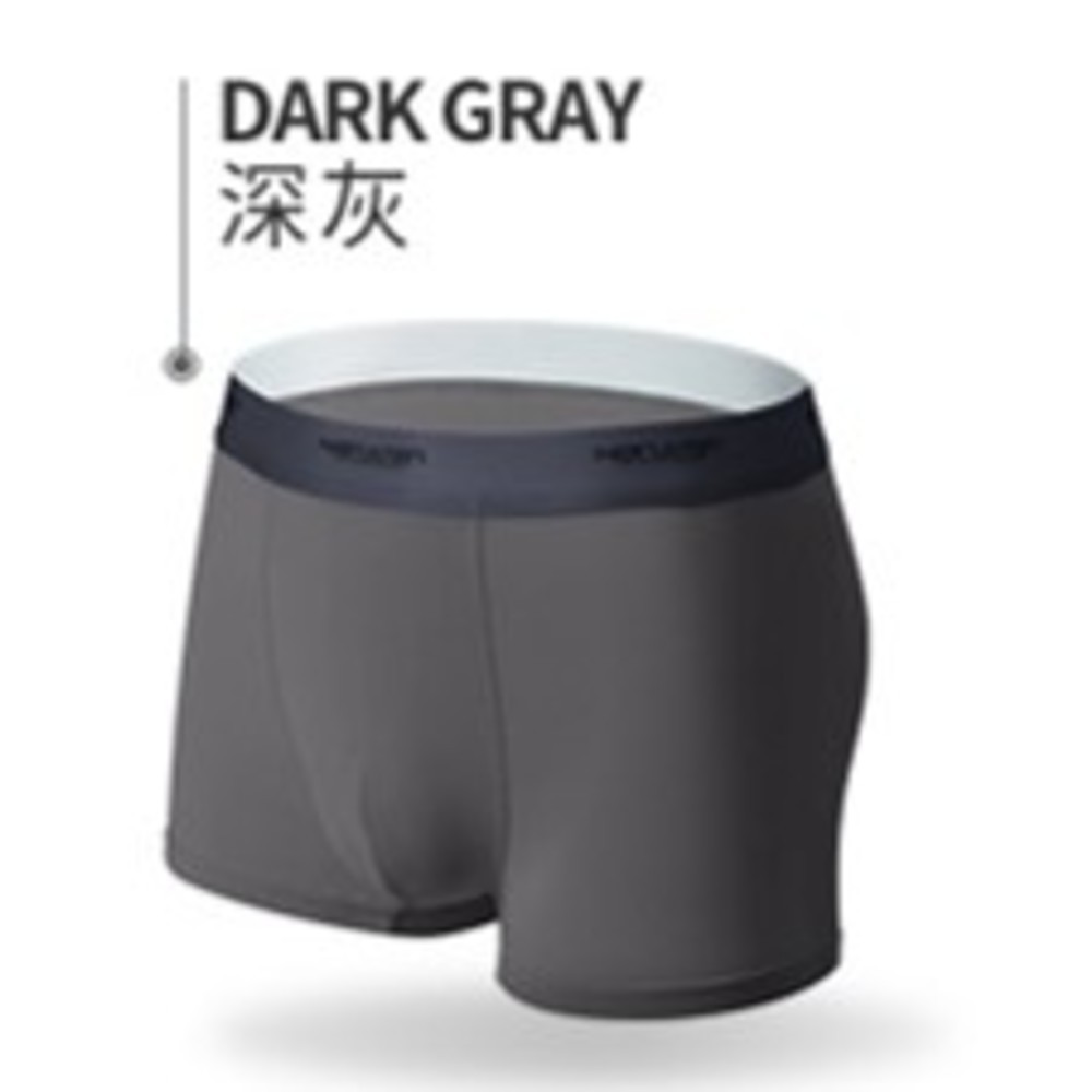 南極人 石墨烯 抗菌 透氣 冰絲 男內褲 平口褲 四角褲-規格圖9