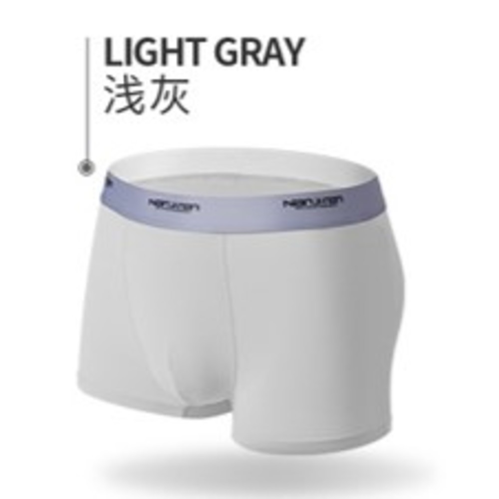 『送內著 隔日到貨』南極人 石墨烯 抗菌 透氣 冰絲 男內褲 平口褲 四角褲-規格圖9