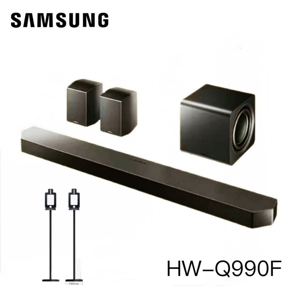 【送腳架 隔日配 】Samsung 三星 Q990H 藍牙聲霸 11.1.4聲道 990F接替-規格圖11