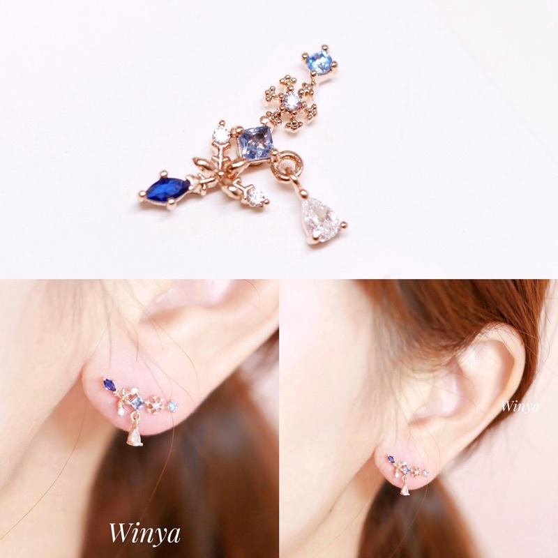 熱銷補貨到🔥【winya 韓國飾品 現貨 】正韓 10款迷你精緻 轉珠耳環 醫療鋼耳環 限量現貨-細節圖9