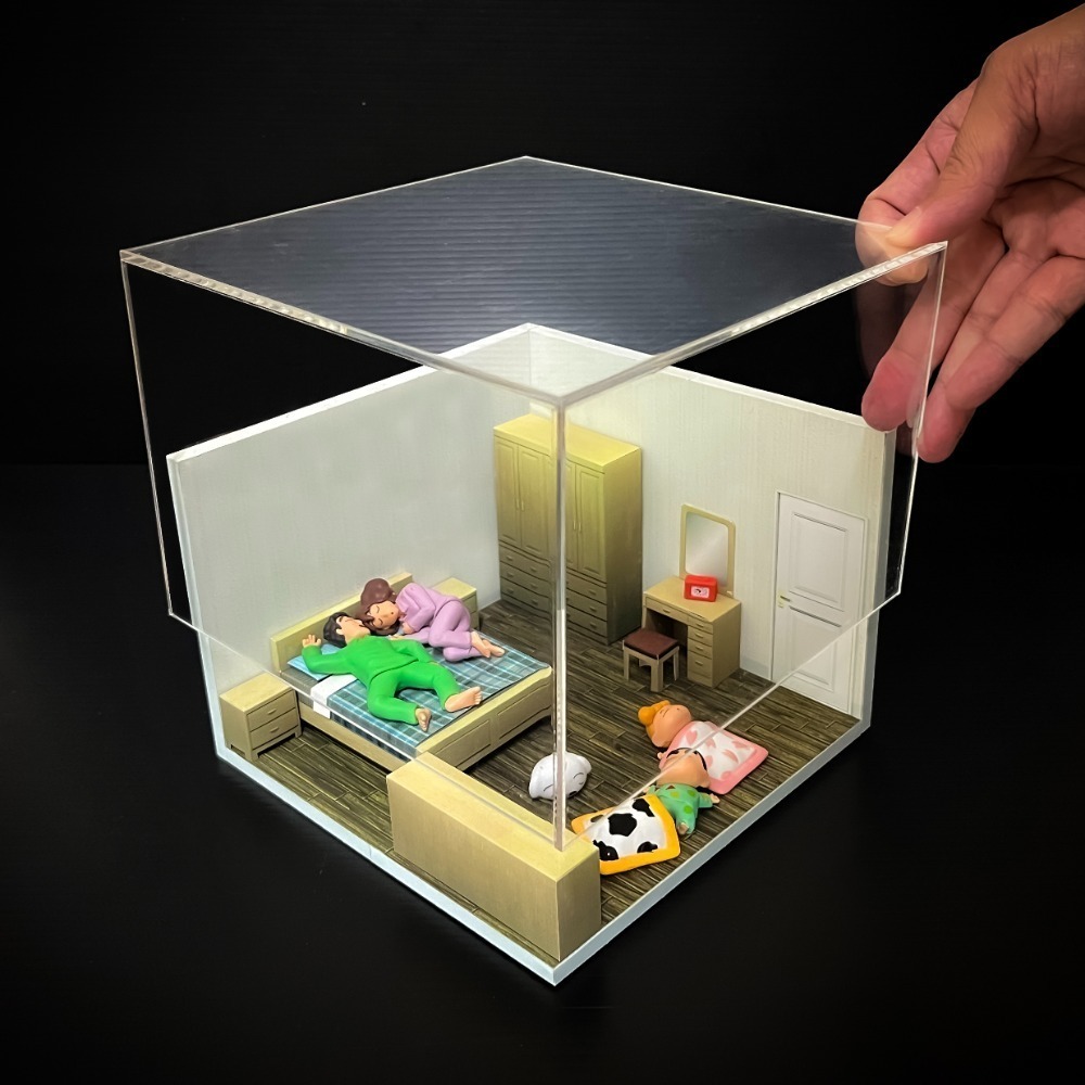壓克力防塵蓋【場景袖珍屋專用】-細節圖2