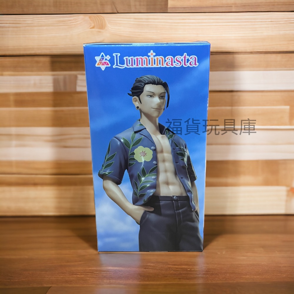 ￼SEGA 咒術迴戰 懷玉‧玉折 LUMINASTA 海灘服 夏油傑 模型 公仔 日版 🔥現貨🔥-細節圖3