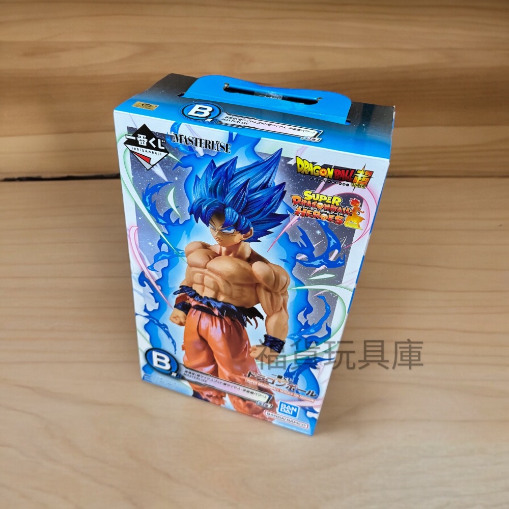 BANDAI 一番賞 七龍珠 龍珠英雄 5th MISSION 超藍 宇宙能量 孫悟空 B賞 日版 🔥現貨🔥-細節圖2