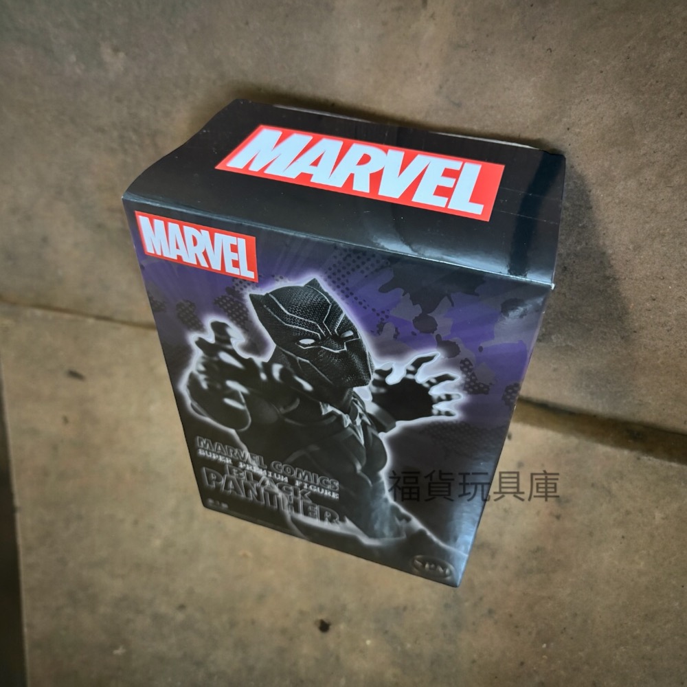SEGA 漫威  MARVEL COMICS  SPM 黑豹 復仇者聯盟 全新日版 模型 🔥現貨🔥-細節圖2