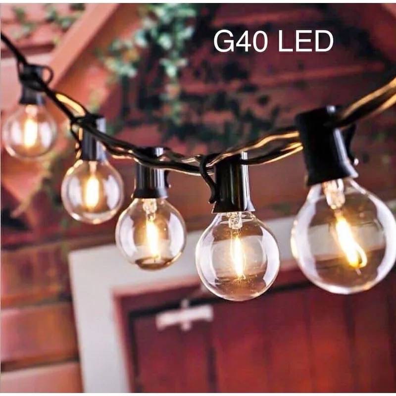 TS G40 LED 燈串 台灣現貨 復古燈串  G40 戶外防水燈串 露營 懷舊 民宿 復古燈串 愛迪生 活動-細節圖8