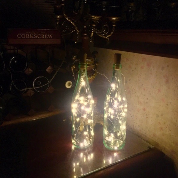 LED 酒瓶塞燈串（送電池）100/200公分 夾子燈 銅線燈串 銅線燈-細節圖6