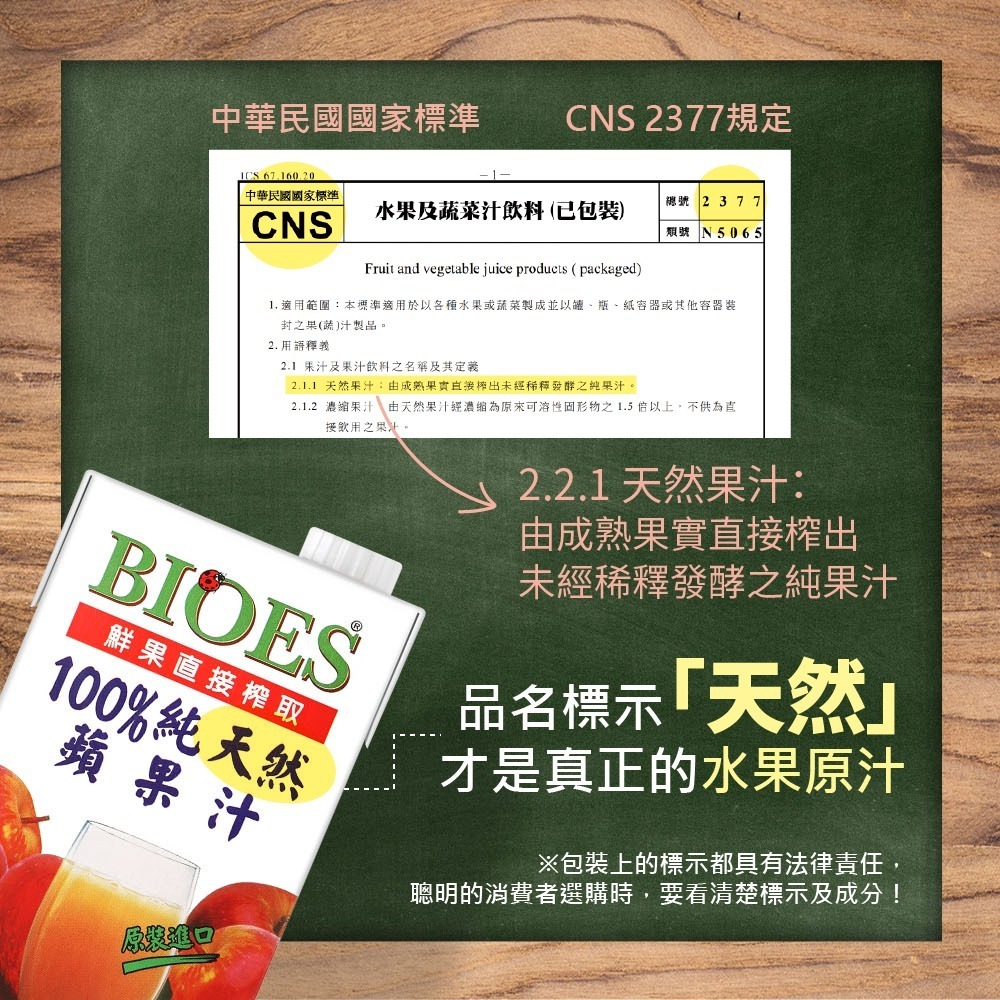 【囍瑞BIOES】100%純天然紅蘋果汁原汁1000ml*6瓶-細節圖3