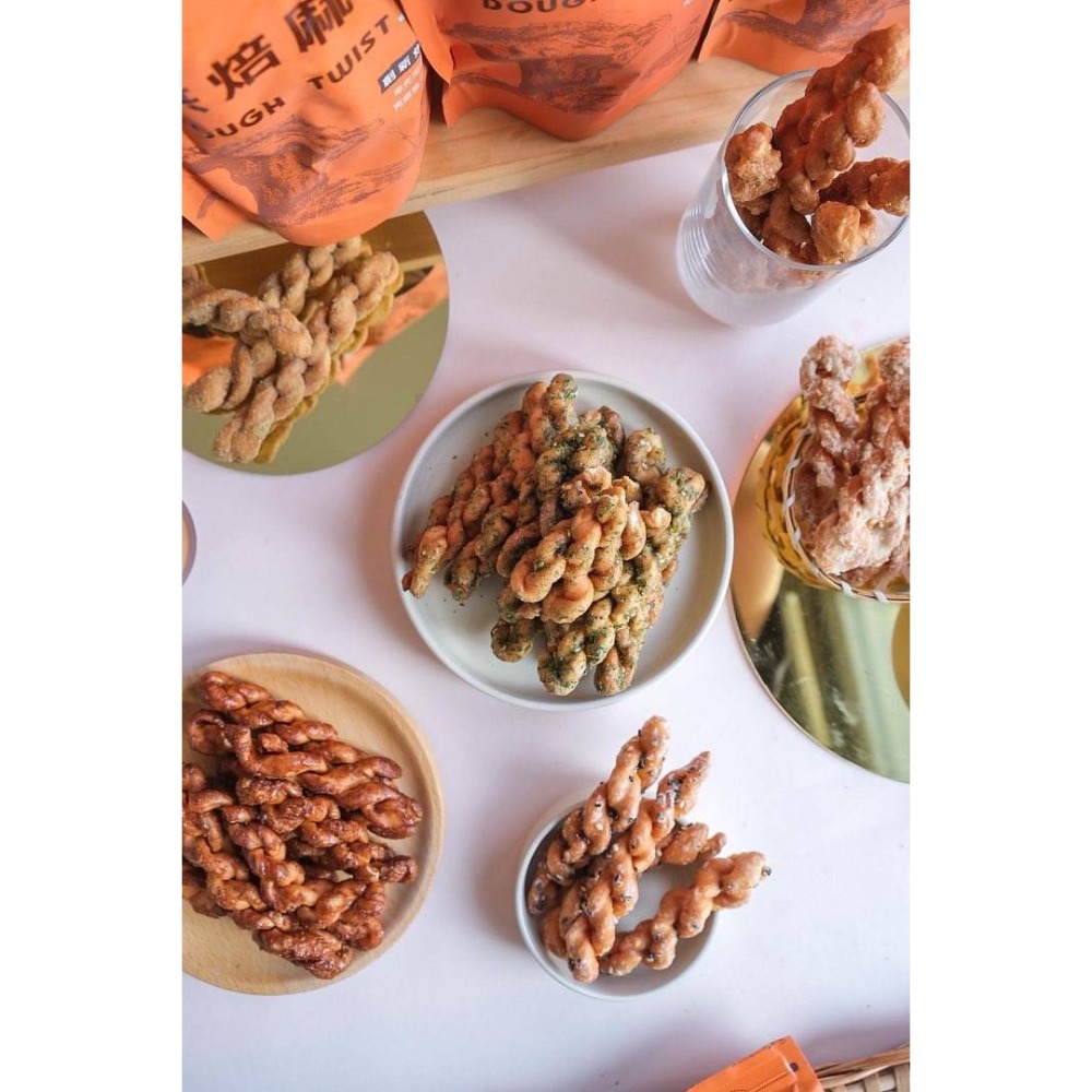 ❤️小琉球超人氣伴手禮❤️清清琉球寶烘培手工麻花捲➡️訂購🈵4包免運費➡️不用免運卷-細節圖4