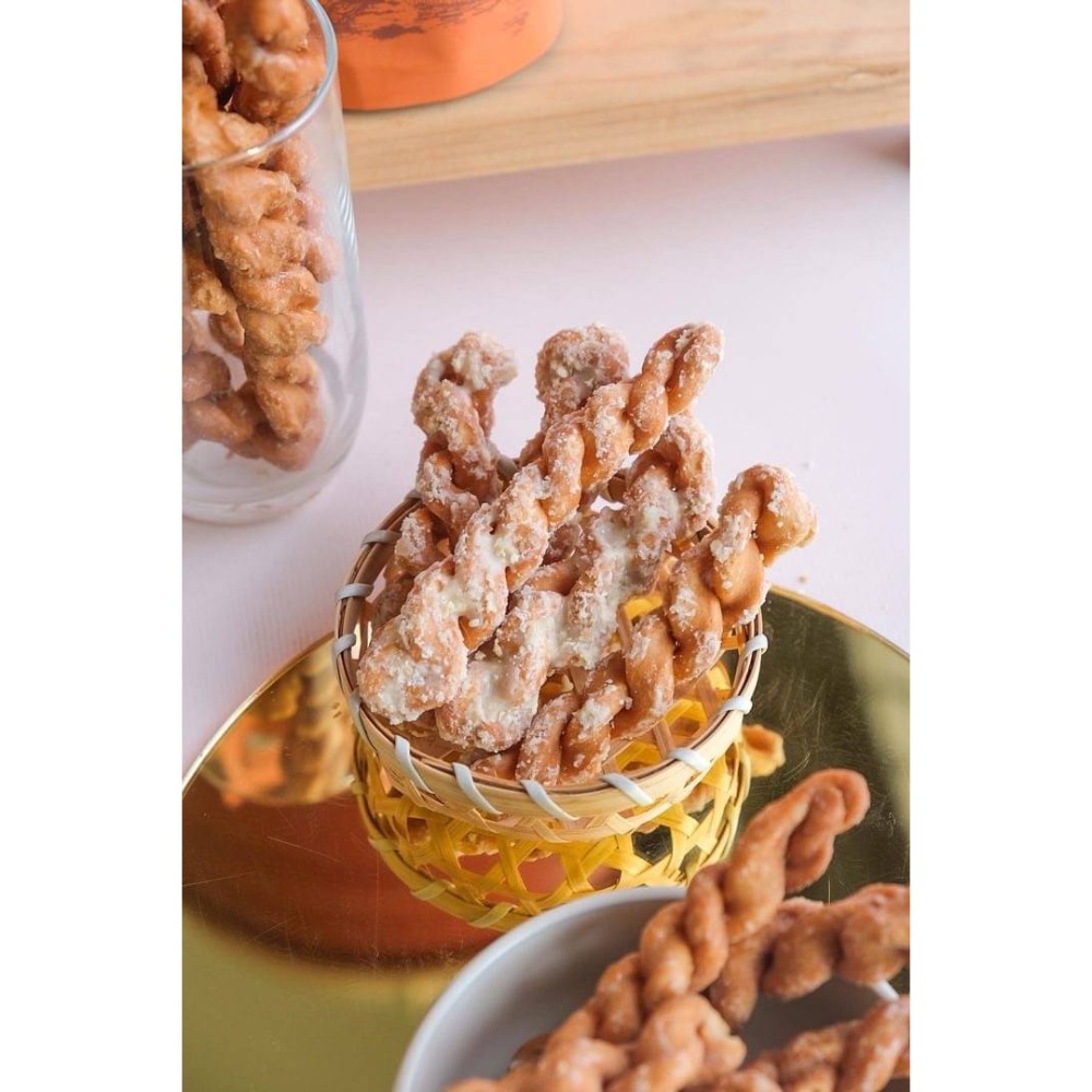 ❤️小琉球超人氣伴手禮❤️清清琉球寶烘培手工麻花捲➡️訂購🈵4包免運費➡️不用免運卷-細節圖5