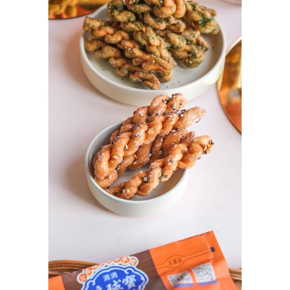 ❤️小琉球超人氣伴手禮❤️清清琉球寶烘培手工麻花捲➡️訂購🈵4包免運費➡️不用免運卷-細節圖7