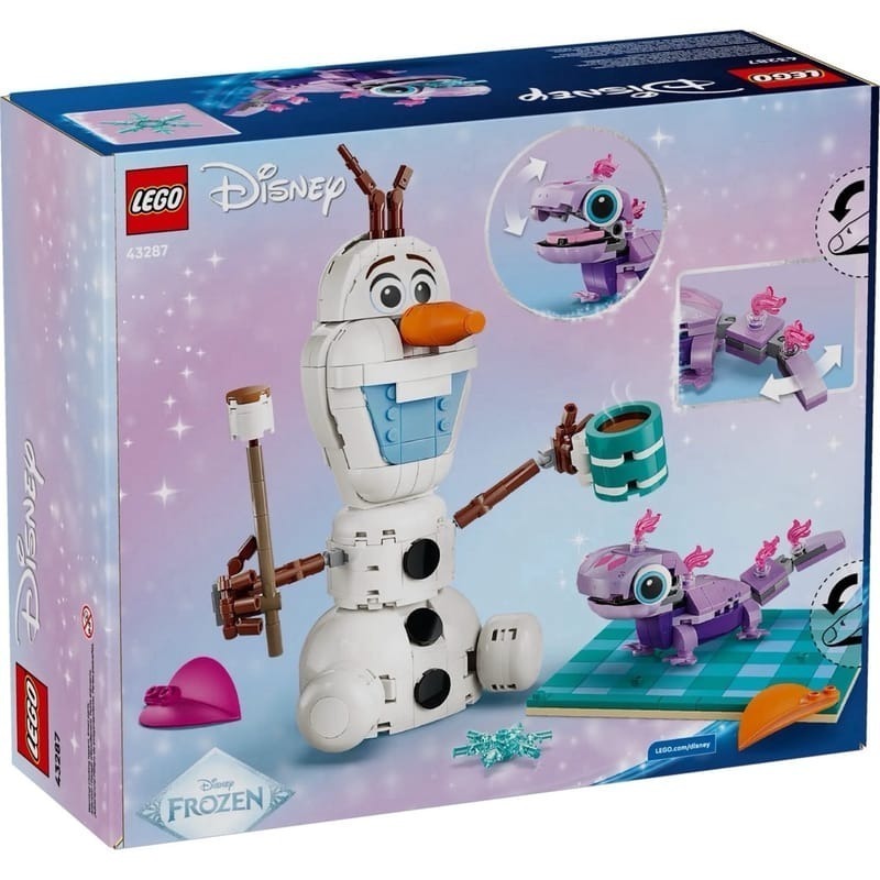 樂高LEGO 迪士尼公主系列 43287 雪寶和布魯尼的歡樂野餐(創意玩具 冰雪奇緣 積木 玩具)-細節圖2