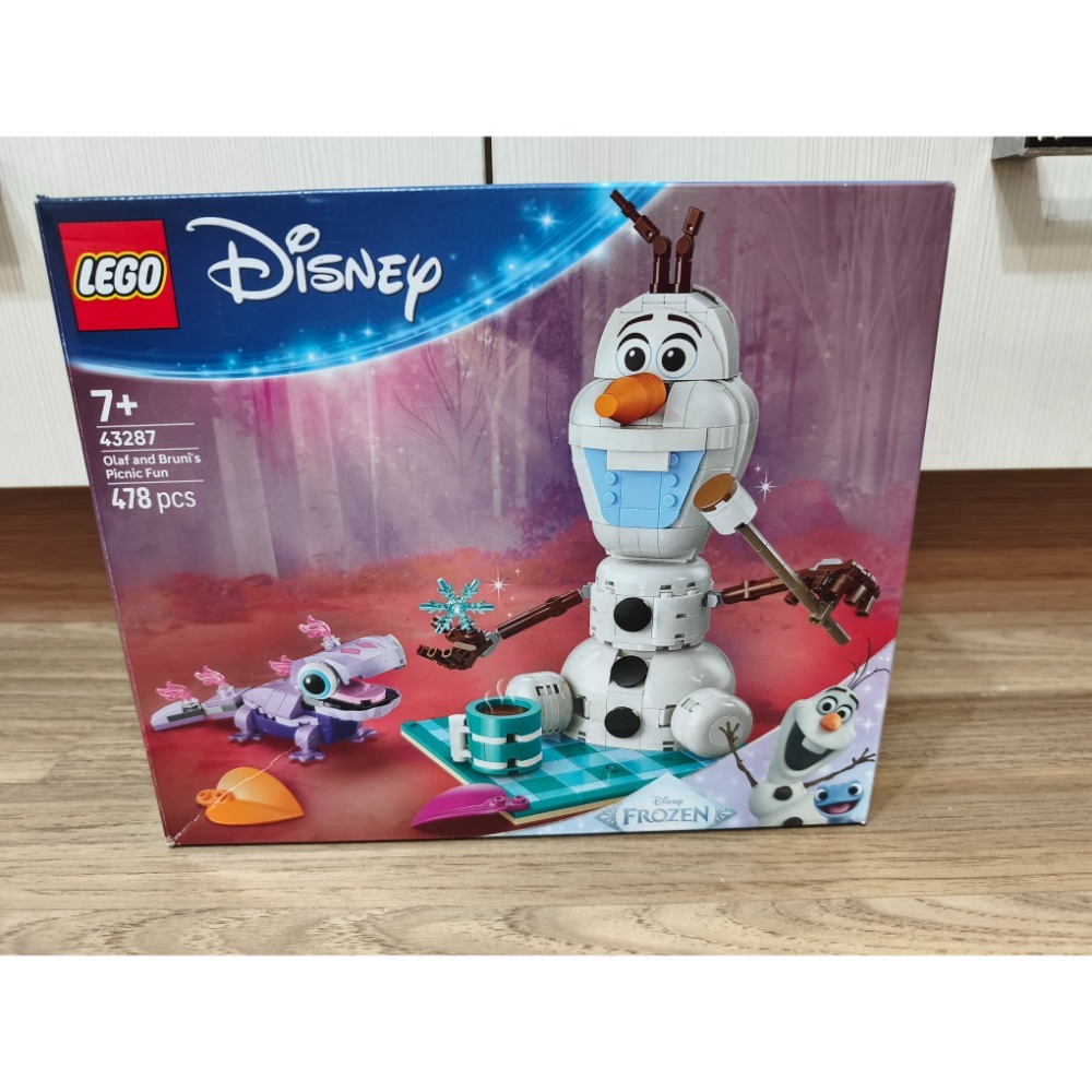 樂高LEGO 迪士尼公主系列 43287 雪寶和布魯尼的歡樂野餐(創意玩具 冰雪奇緣 積木 玩具)-細節圖9