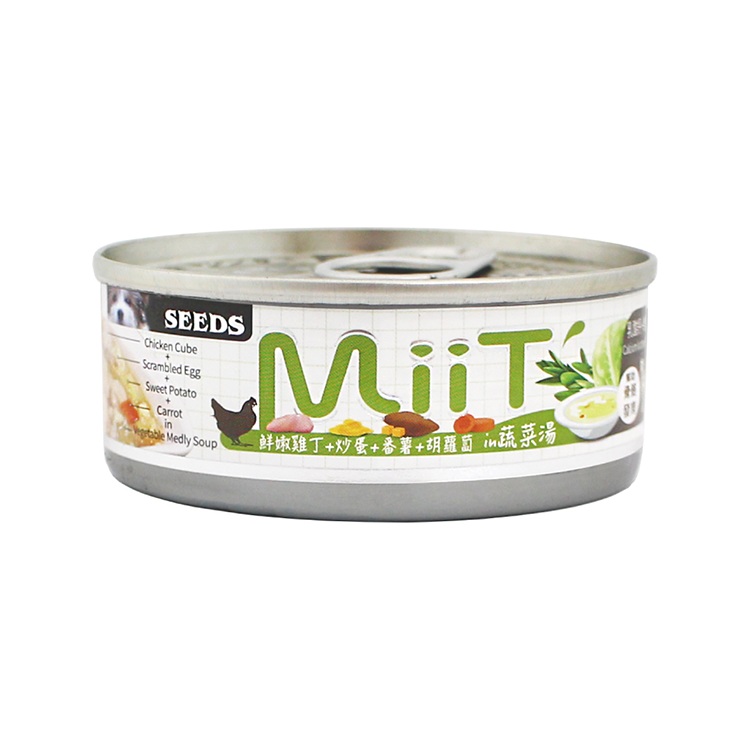 SEEDS 惜時 MiiT 有雞愛犬機能湯罐 80g/170g-規格圖5