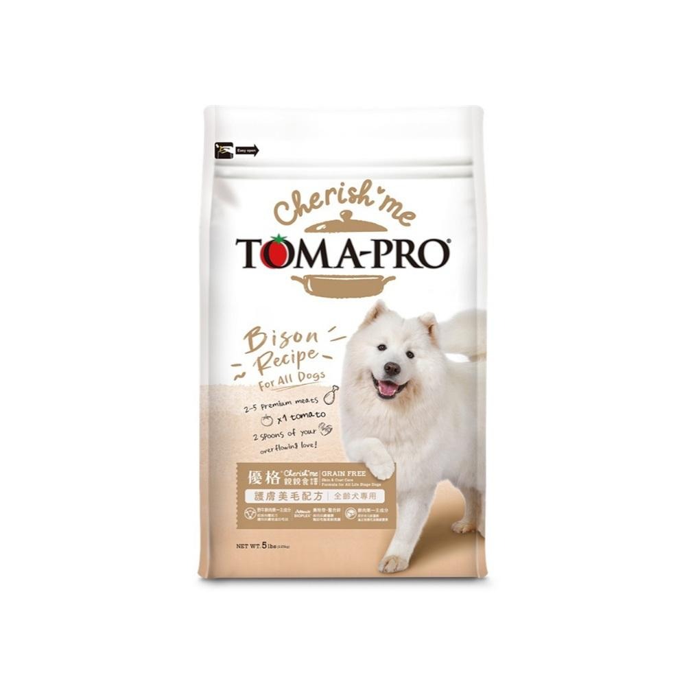 優格 TOMA-PRO 親親系列 成犬護膚美毛 野牛低敏配方 狗飼料 1磅(454g) 皮膚 犬糧-細節圖3