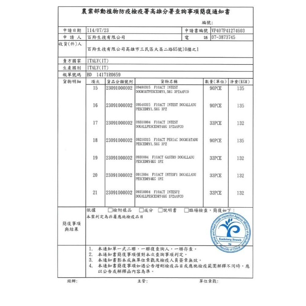 義大利 Forza10 芙爾莎 貓用 處方貓糧系列 1.5kg 貓飼料 (處方貓 低敏 消化 泌尿道 腎臟)-細節圖5