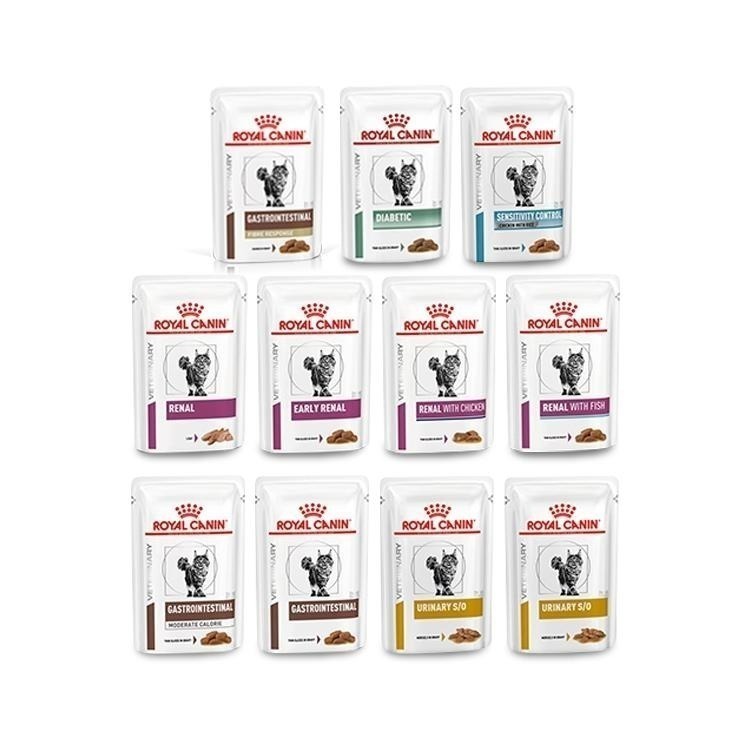 皇家 ROYAL CANIN 處方濕糧 貓餐包 85g (lp34w ds46w rf23w 貓罐)-細節圖2