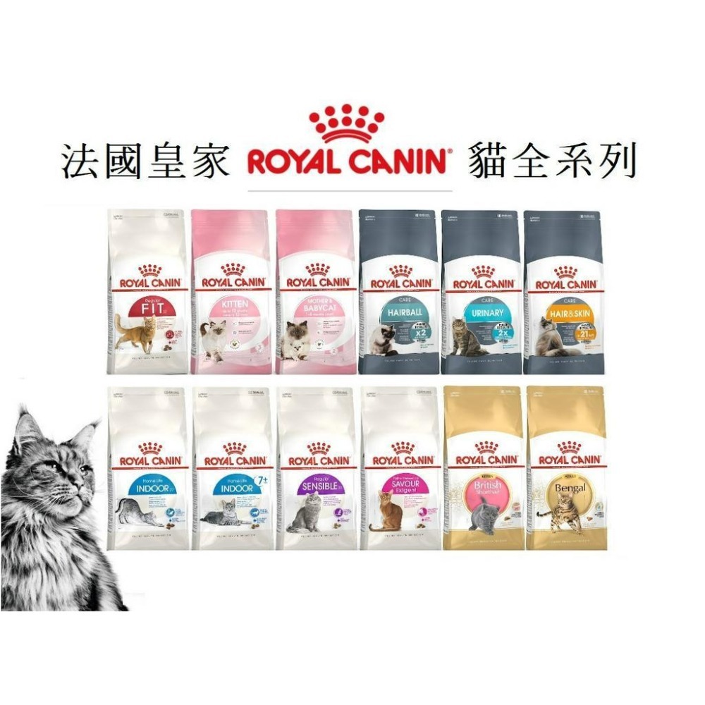 皇家 ROYAL CANIN 法國皇家 K36 F32 IN27 皇家 貓飼料 成貓/幼貓/離乳貓/幼母貓-細節圖3