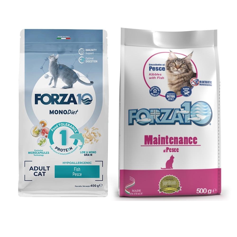 義大利 Forza10 芙爾莎 貓用 單一蛋白低敏配方 日常精選配方 貓糧系列 1.5kg 2kg 貓飼料-細節圖3