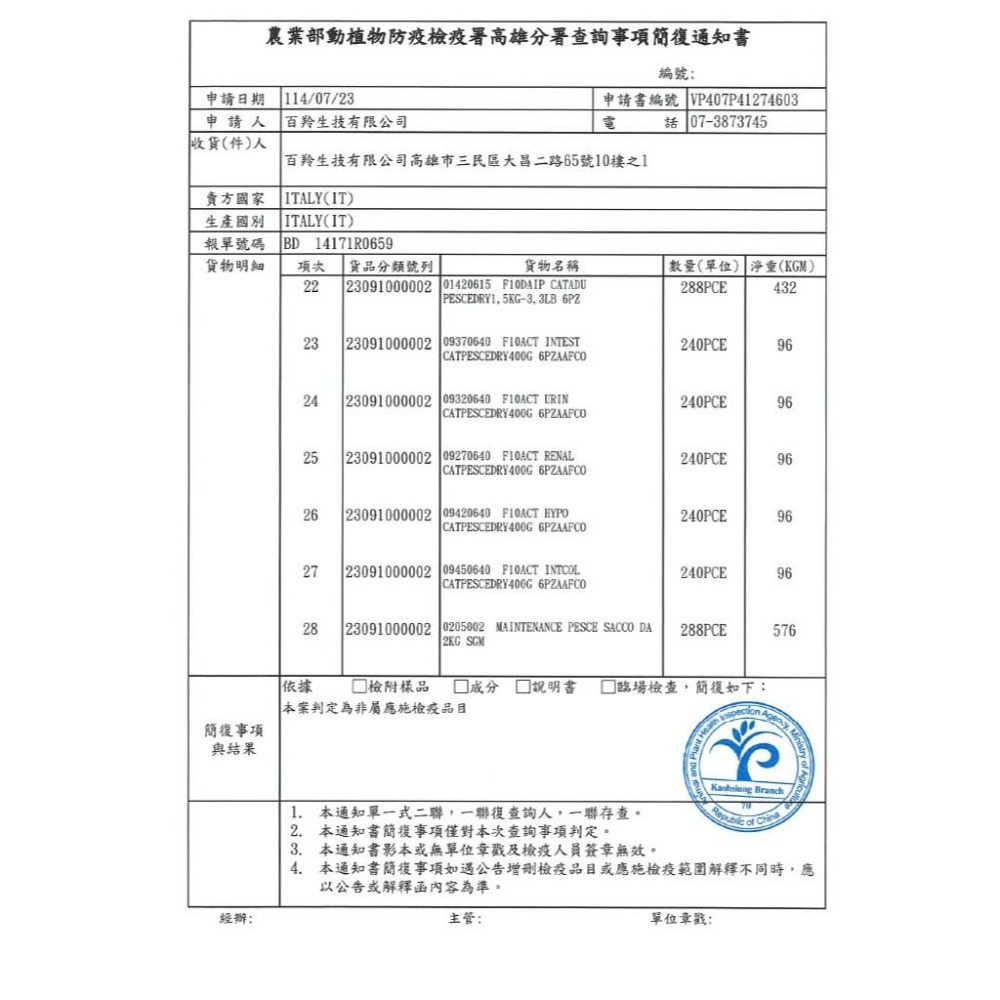 義大利 Forza10 芙爾莎 貓用 單一蛋白低敏配方 日常精選配方 貓糧系列 1.5kg 2kg 貓飼料-細節圖7