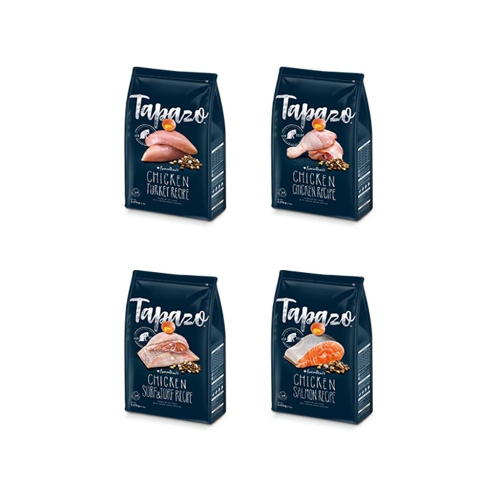 TAPAZO 特百滋 凍乾雙饗宴 無榖乾糧+凍乾 貓飼料 成貓/幼貓 凍乾 貓糧-細節圖2