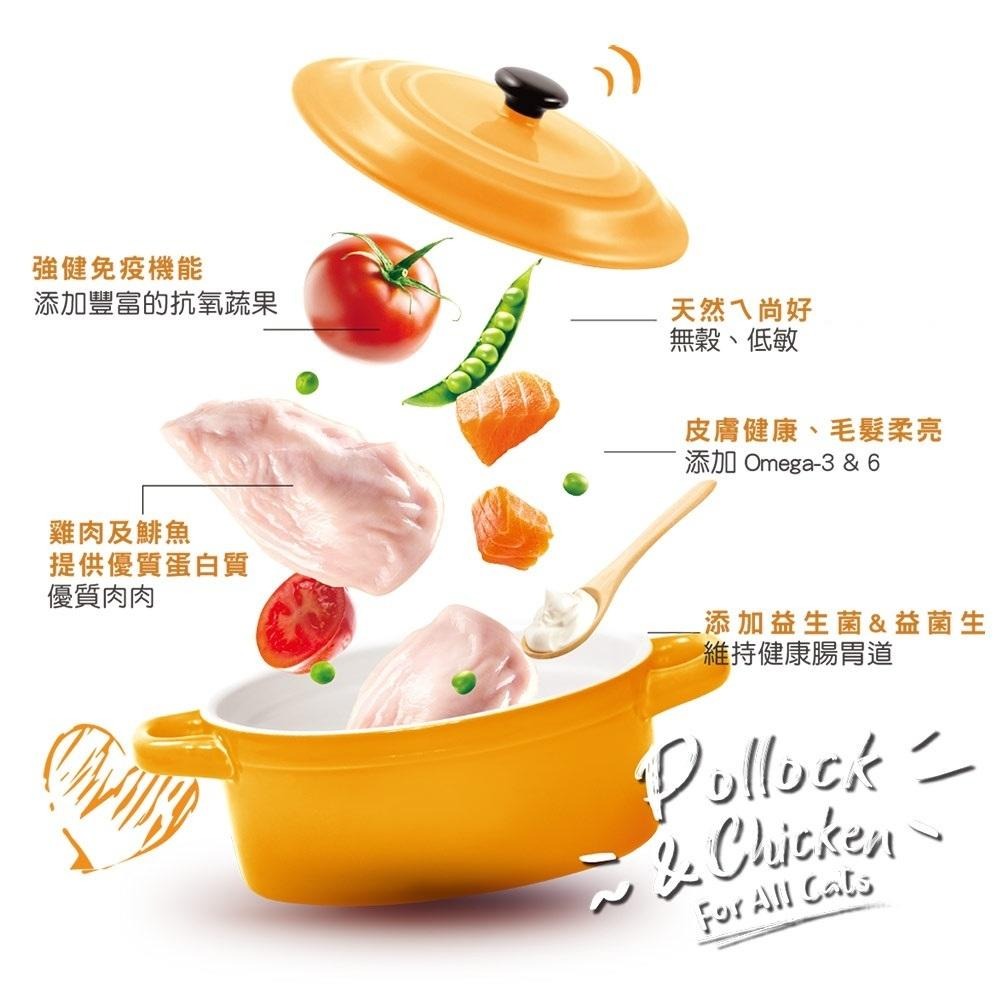 Toma-Pro 優格 親親系列 全齡貓高肉量四種肉配方 貓飼料 貓糧 無榖-細節圖4