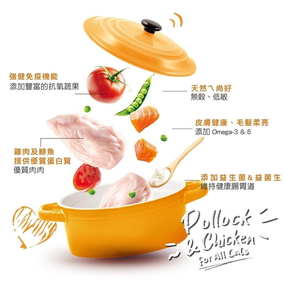 Toma-Pro 優格 親親系列 全齡貓高肉量四種肉配方 貓飼料 貓糧 無榖-細節圖4