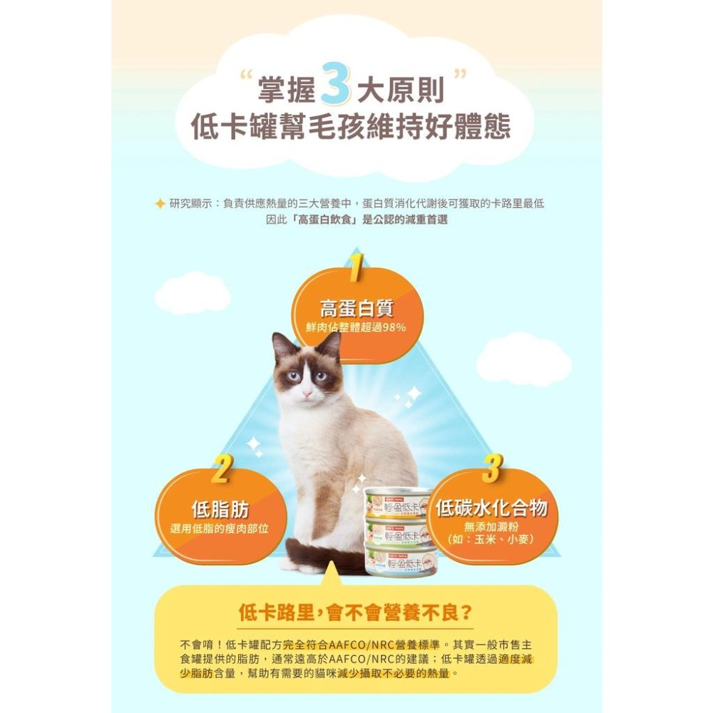 HeroMama 輕盈低卡主食罐 貓主食罐 貓罐頭 80g-細節圖3