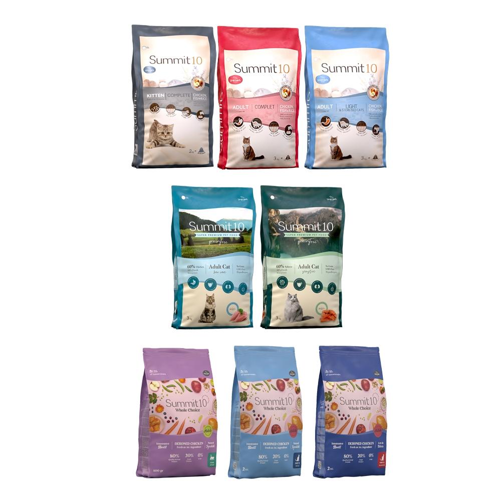 森咪特 Summit 10 貓飼料全系列 無穀 全齡貓 保健系列 低敏配方-細節圖2