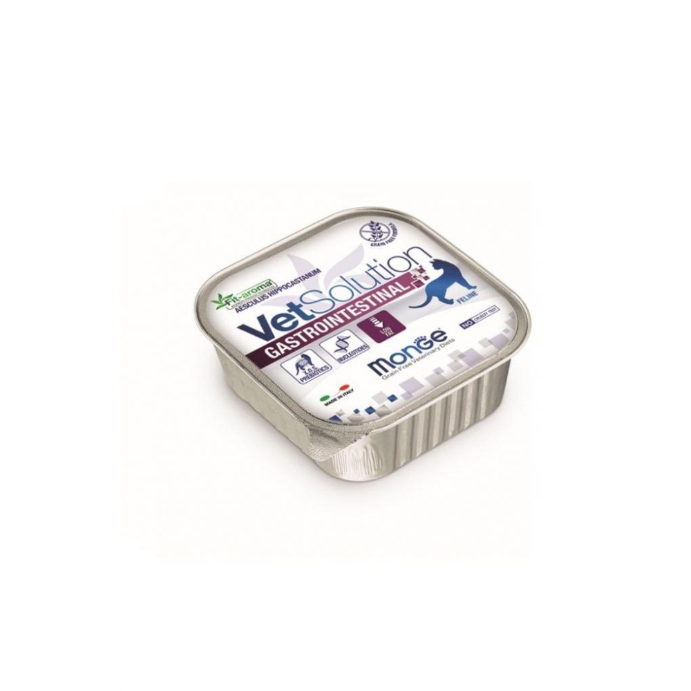 瑪恩吉 Monge VetSolution 無穀優護 腸胃處方食品 貓餐盒 貓罐 腸胃 貓罐頭 處方-細節圖2