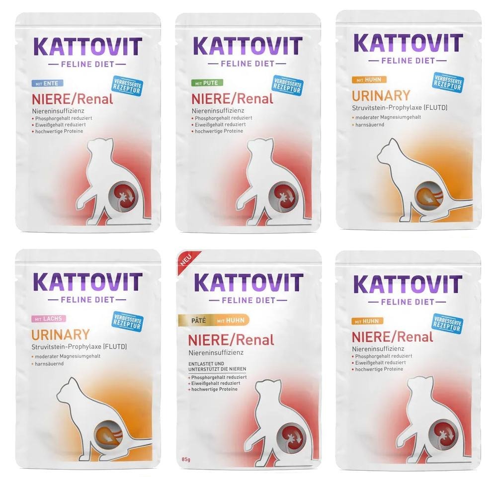 KATTOVIT 康特維 德國貓咪保健餐包系列 85克 貓罐 處方餐包 濕糧-細節圖6