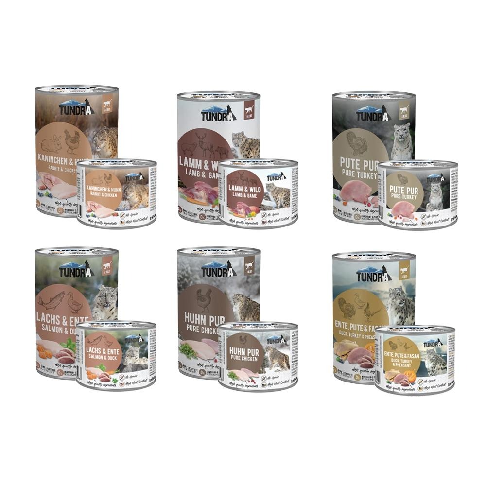 德國 TUNDRA 渴達 貓用 無穀 貓咪自然飲食主食罐 200g 400g 貓罐 (貓主食 零穀)-細節圖2