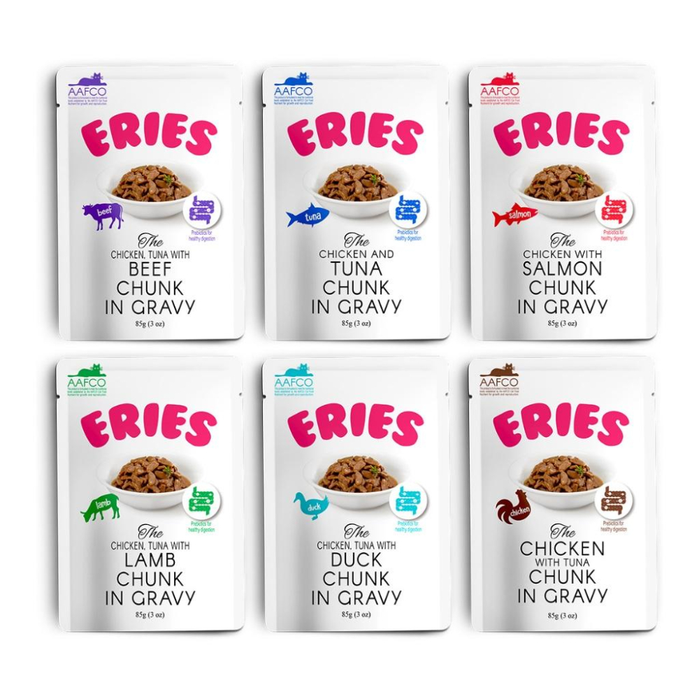 ERIES 伊瑞思 益生元貓主食餐包系列 85g 主食餐包 貓餐包-細節圖2