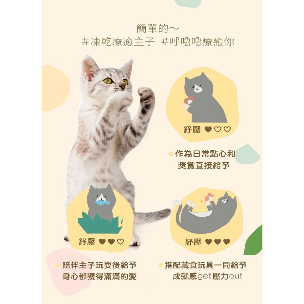 Zimple 呼嚕凍乾 貓零食 貓咪凍乾 原肉零食 木天蓼 貓薄荷 貓凍乾-細節圖3