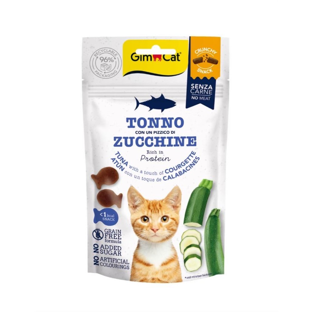 GIMCAT 德國竣寶 貓咪潔牙餅系列 50g 貓零食 鮭魚菠菜 鮪魚櫛瓜 貓獎勵 無穀-細節圖6