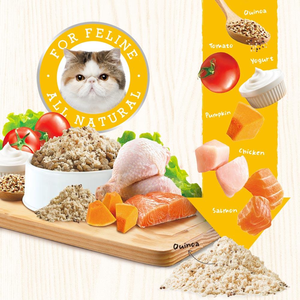 優格 TOMA-PRO 鮮肉佐餐凍乾 酥鬆 雞肉+鮭魚配方 50g 貓零食-細節圖3