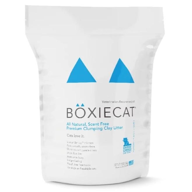 BOXIECAT 博識貓 美國黏土凝結貓砂 16lbs 貓砂 礦砂 (99.9% 市面上唯一無粉塵)-細節圖5