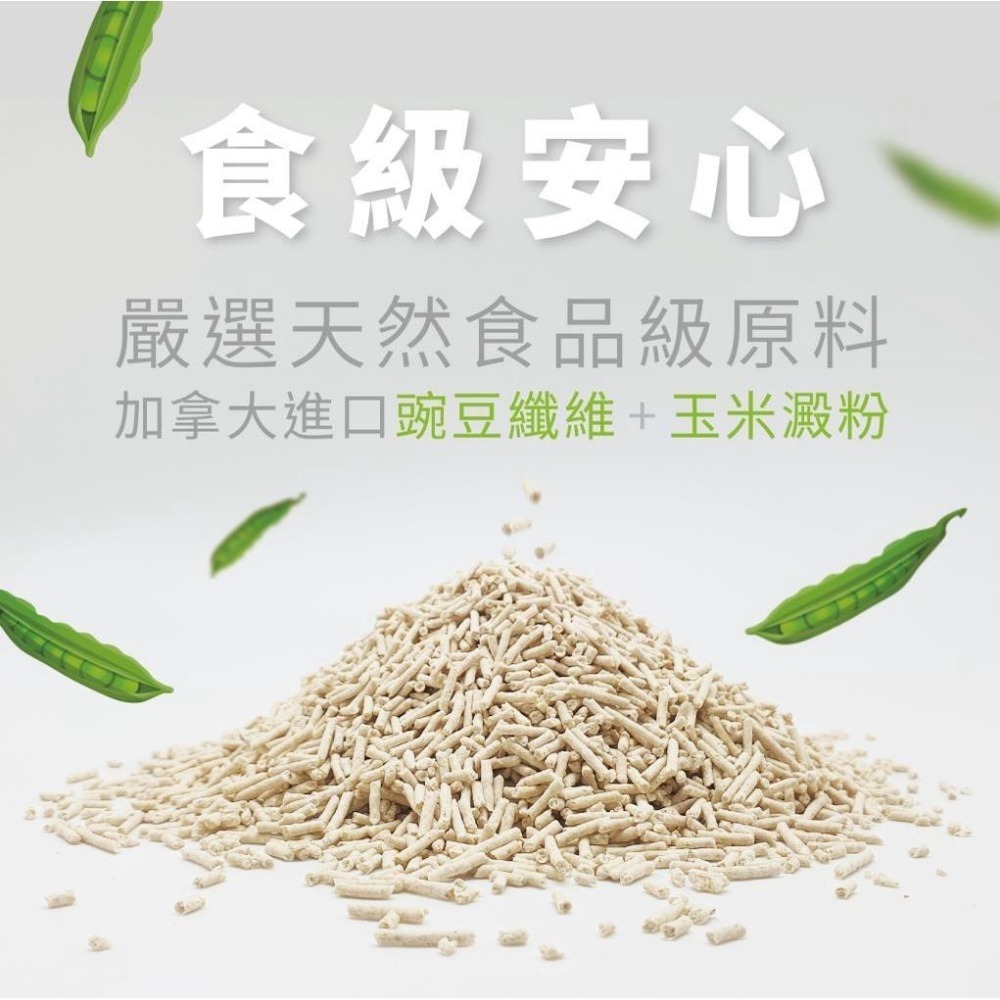 Plant 輕植系 寵愛物語 貓砂 活性碳 (碗豆砂 豆腐砂 破碎型 仿礦砂 極細型 貓咪 輕植系貓砂)-細節圖2