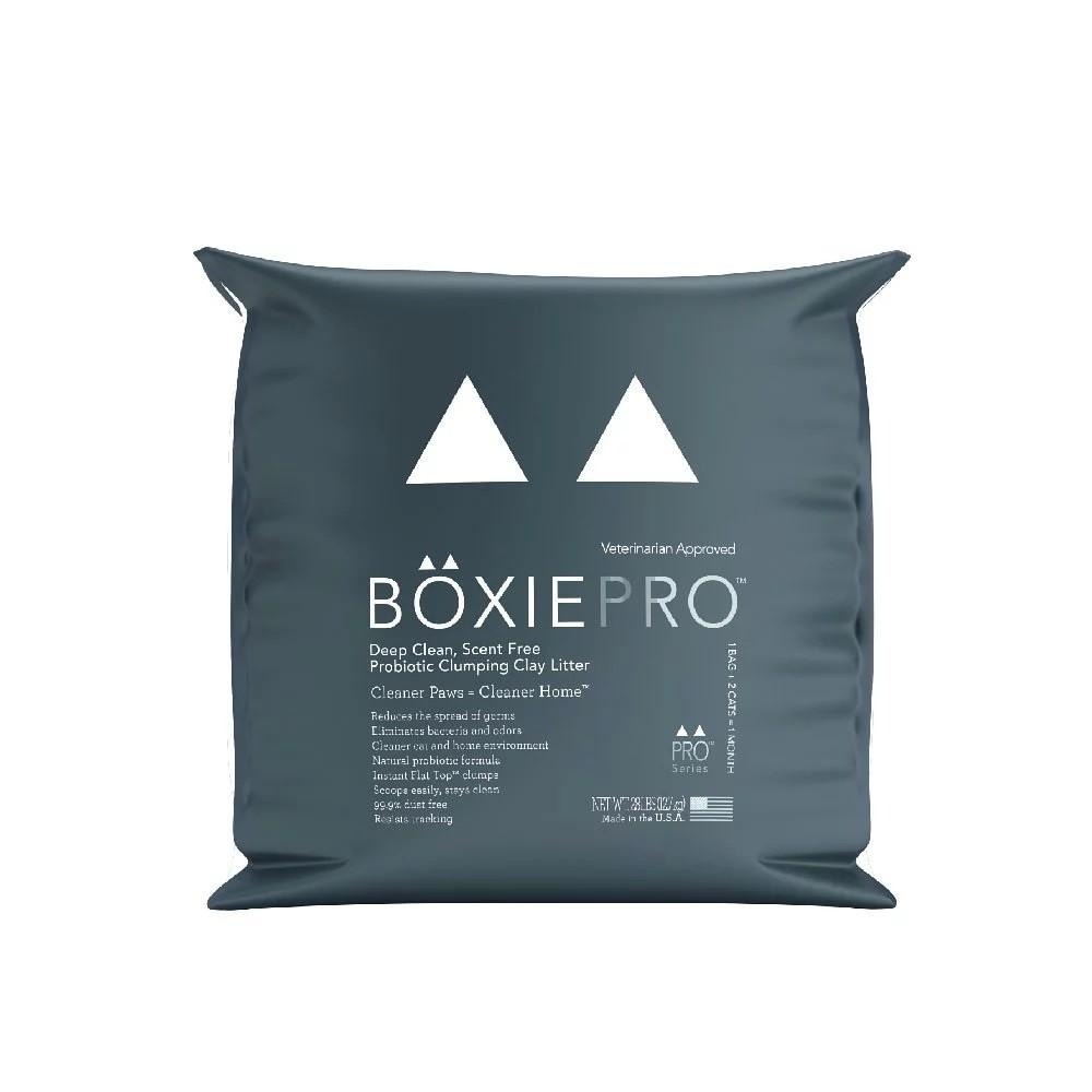 BOXIECAT 博識貓 28lbs 美國黏土凝結貓砂 (99.9% 市面上唯一無粉塵 貓砂 礦砂 宅配)-細節圖2